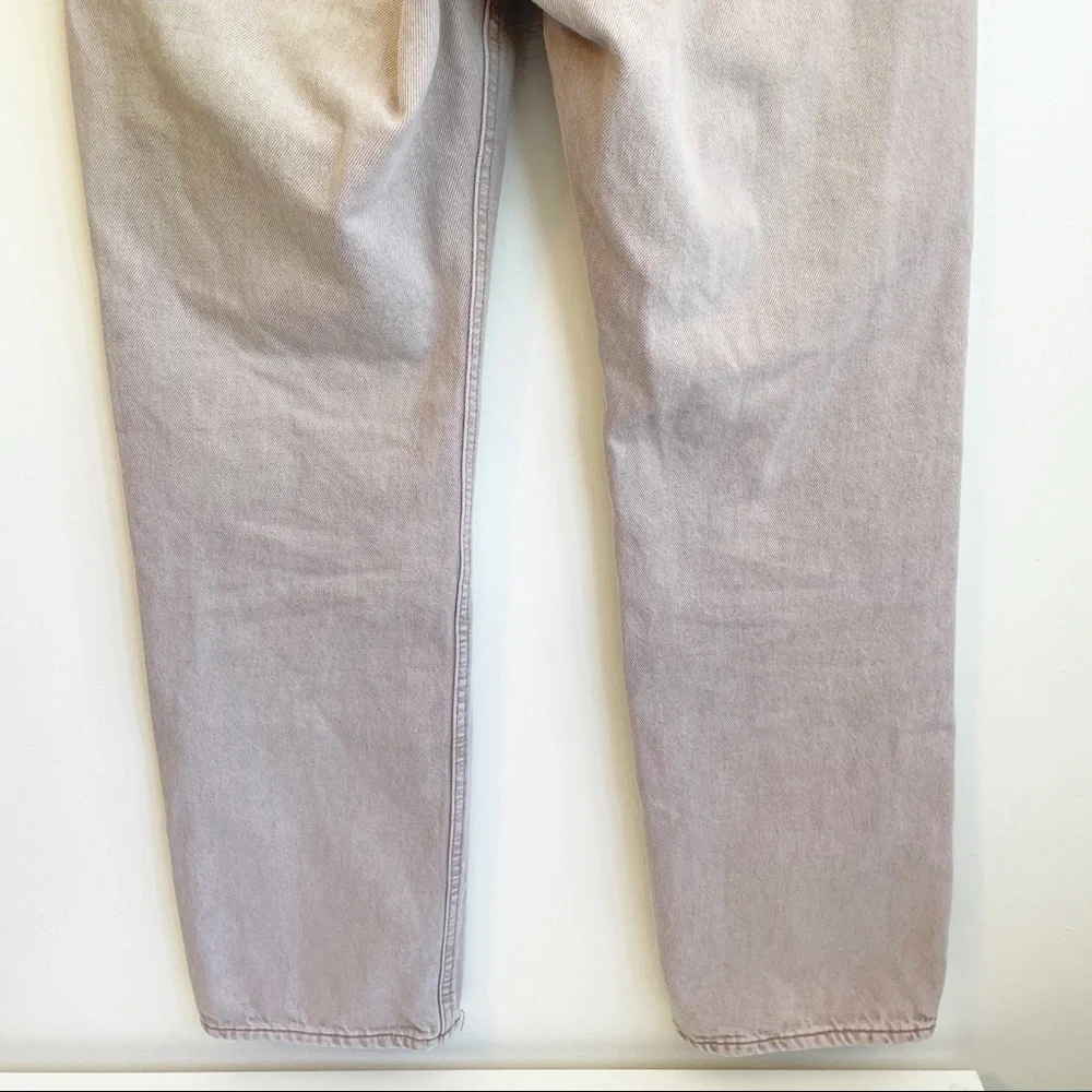 Urban Outfitters Cowboy jeans western beige pink high rise straight leg 90s Y2k